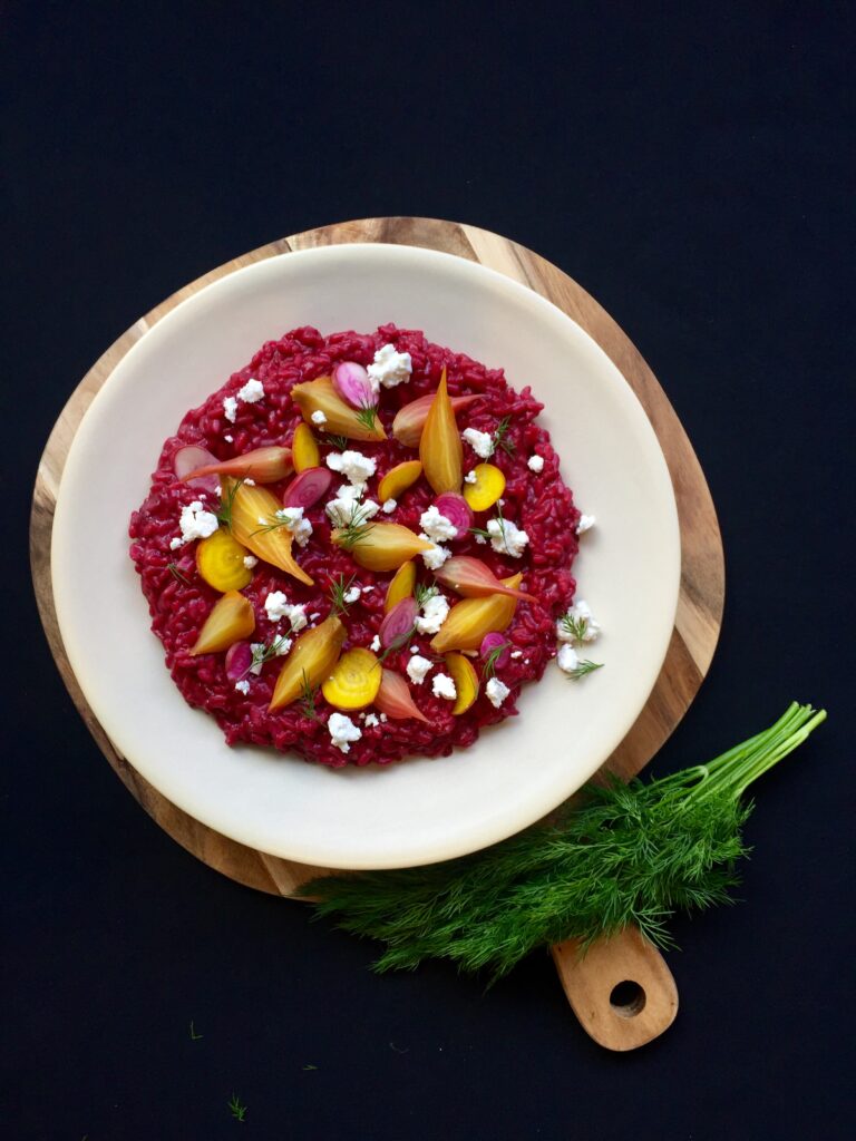 CAllum Hann Beetroot Risotto