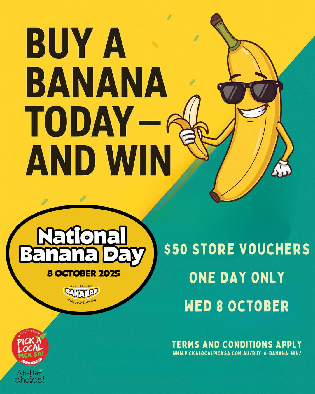 Buy a banana and win